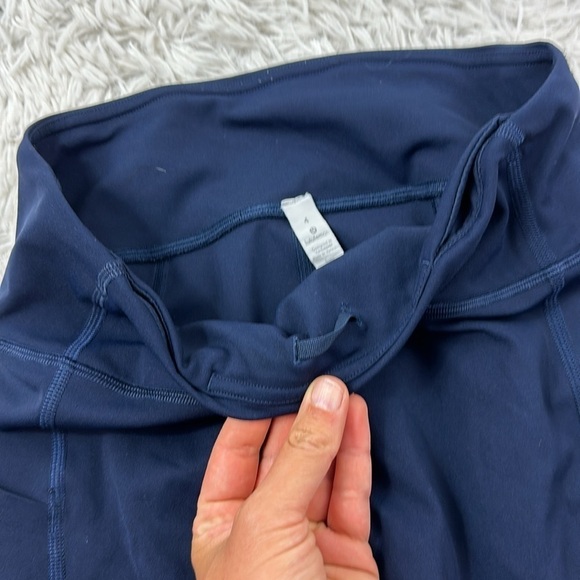 Lululemon Pace Rival Crop *Full-On Luxtreme 22" True Navy - Picture 3 of 5